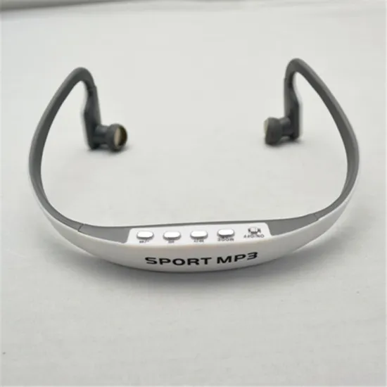 MP3 cheap rechargeable TF card FM wireless earphone