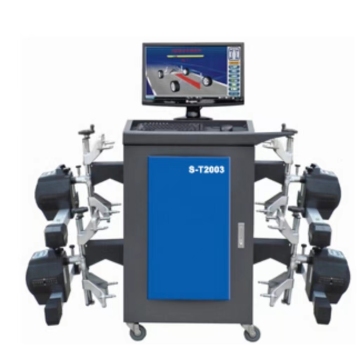 S-T2003 Wheel Balancer and 3D Four-Wheel Aligner