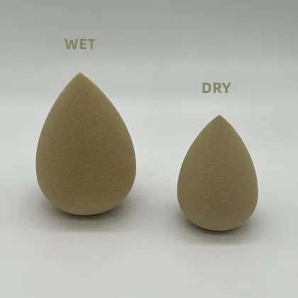 Custom Green Tea Beauty Sponge - Luxury Biodegradable Vegan Makeup Sponge