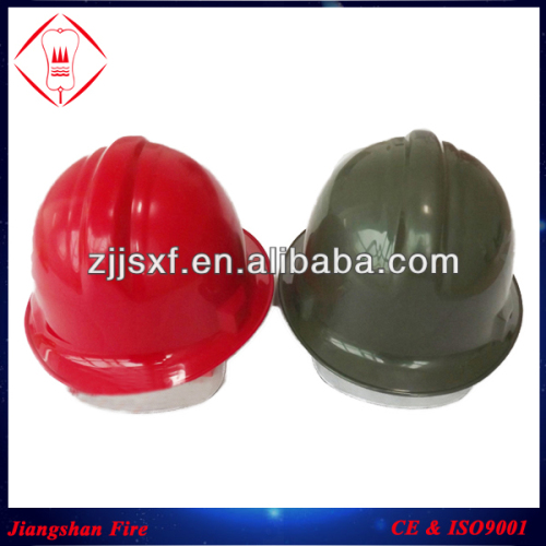 ABS Material Fire Fighter Helmet / Green or Red Color