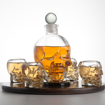 2023 Νέο Design Factory Wholesale Εξατομικευμένο Crystal Custom Whisky Decanter Σετ