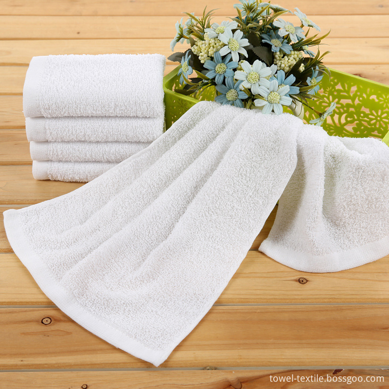 White Hotel Hand Towels