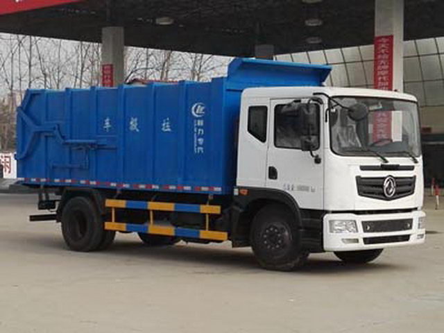 DONGFENG 14CBM Compress شاحنة لجمع القمامة للبيع