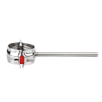 Heat Resistant 304 Stainless Steel Screw Bolt Tube Clamp Pipe Bracket Support