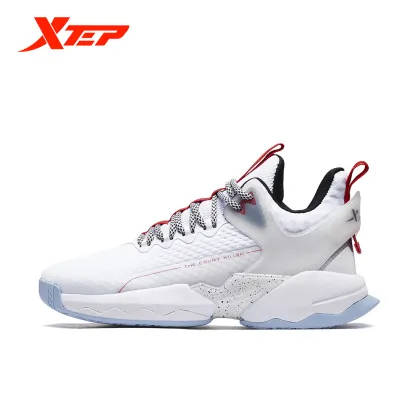 Xtep Basketball Shoes 2020 New Men's High-Top Indoor Sports Shoes Mesh Breathable Casual Shoes 980319121329