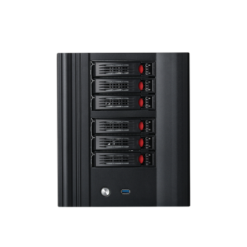 NAS Intel N150 6-Bay Network Cruckered Storage