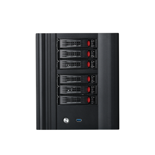 NAS Intel N100 6-сильная сеть прикрепленного корпуса хранения