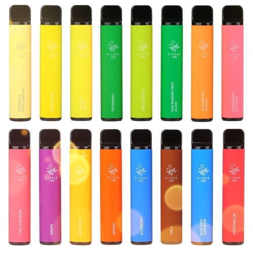 Disposable Elf Bar 1500 Puffs Pod Device