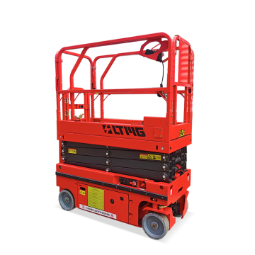 Best Selling DC Electric Scissor Aerial Work Platforms 10m-16m in North America
