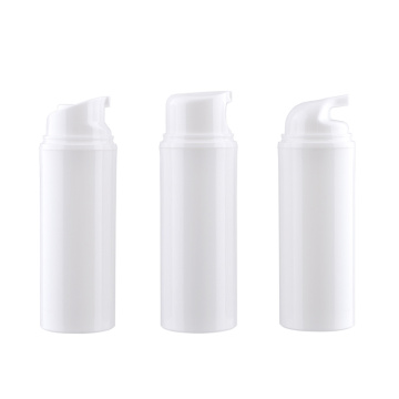 Fabrikanten Cosmetische verpakking Plastic PP Airless Lotion Pompfles 50 ml 80 ml 100 ml