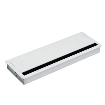 Hot Sale Low Price Aluminium Alloy Square Flip Cover Cable Grommet for Office Desk