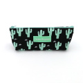 Custom school stationary cactus canvas pencil case