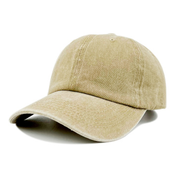 2025 Solid Color Vintage Denim Baseball Hat