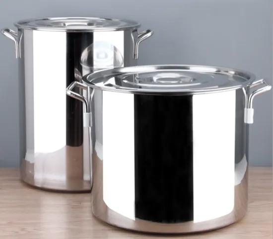 304 Square Ear Stainless Steel Soup Bucket