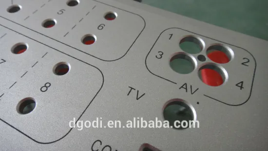 custom made high quality aluminum hd audio front panel and faceplate for car audio