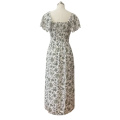 Women GGT Ruffle-Trim Maxi Dress