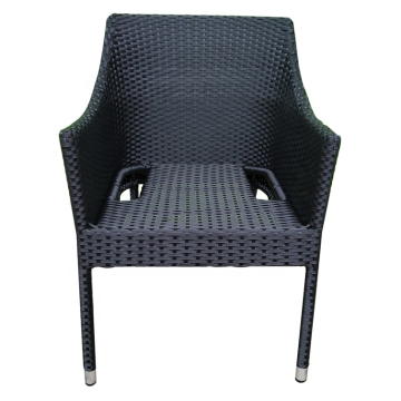 Venta caliente Muebles de patio de jardín sillas de ratán al aire libre muebles de diseño de comedor moderno salón de lujo silla nórdica