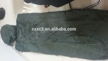 Cold Weather and Hot Weather Used Olive Green3 season Camping Polyester Military Sleeping Bag