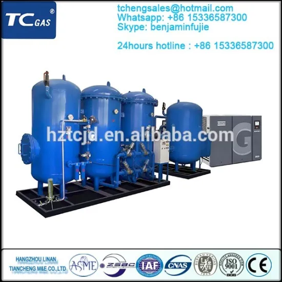 Smallest Power Consumption Medical air separation plant