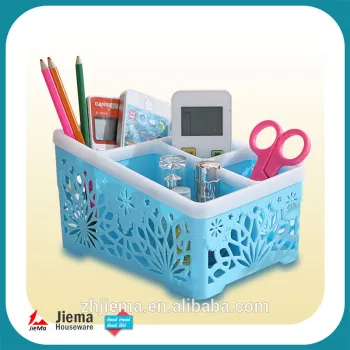 Desktop Storage Box for sundries Hollow storage box makeup storage Organizer for cosmetics