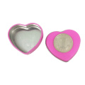 Caixa de doces em forma de coração de mini-placa