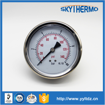 high quality industrial use of pressure temperature gauge