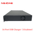 16 Ports 1U Cabinet Charger Quick Charge