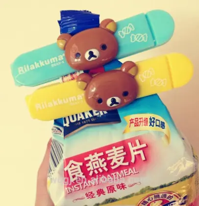 New Design plastic bag closure clip Plastic Materials