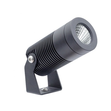 IP67 Waterproof LED Garden Light - Solar and AC Powered 8W Spike Spot Lamp