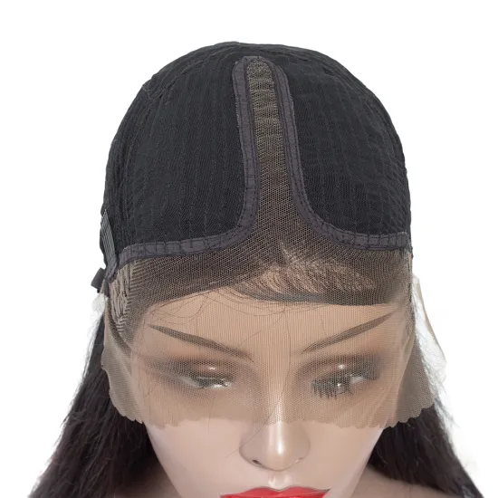 Peruvian Virgin Lace Front Hair Extensions wigs Human Hair U Part Film Lace Wig