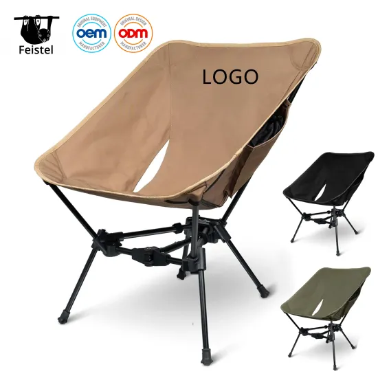 Lightweight Portable Aluminum Camping Chair for Outdoor Use