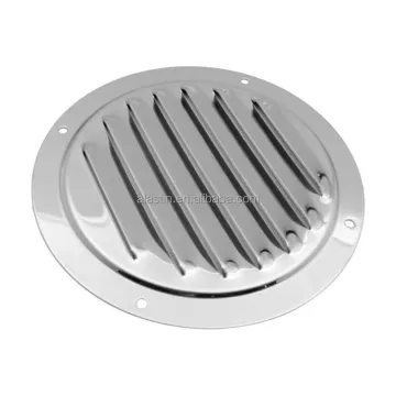 Marine Hardware Round Boat Louvered Vent Stainless Steel Air Louver Vents Cover