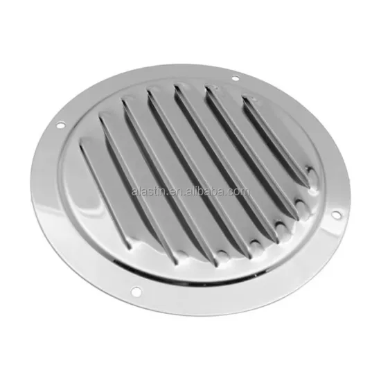 Marine Hardware Round Boat Louvered Vent Stainless Steel Air Louver Vents Cover