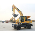 XCMG wheel excavator 15 ton XE150WB price