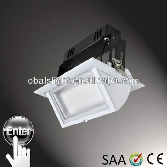 cross ventilated radiatoCE SAA EMC LVD approved high lumen grey 38W adjustable led rectangular floodlight open mould by our self