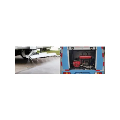City pure electric cleaning vehicle