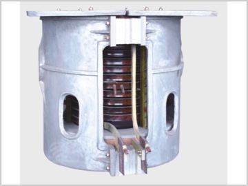 steel billet line used induction melting furnace