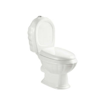 mirror two-piece toilet