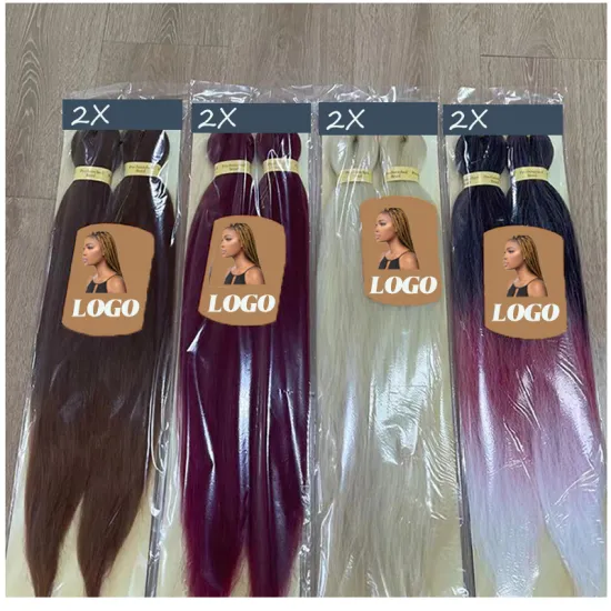 2024 Wholesale Synthetic EZ Braids: Hot Water Setting, Lushs Prestretched Braiding Hair - Custom Logo & Pre-Stretch Bulk Options