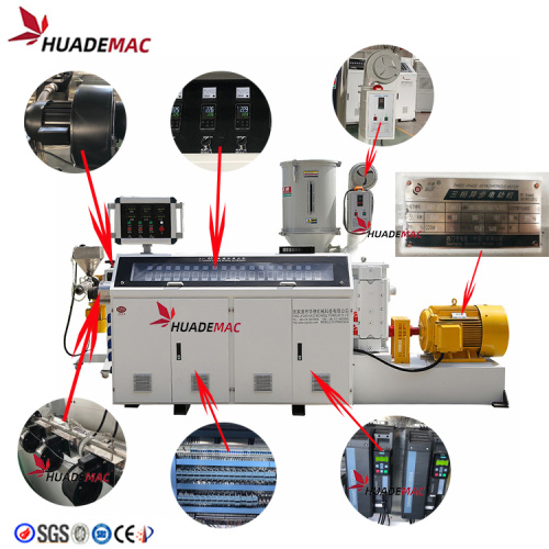 SJ65 Einschnecken-Kunststoffextruder für Rohre