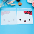 Anpassad Hello Kitty Transparent Cookie Candy Bopp Opp Bag