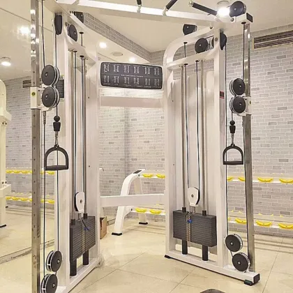 Multi Function Fitness Equipment: Cable Crossover Station & Smith Machine