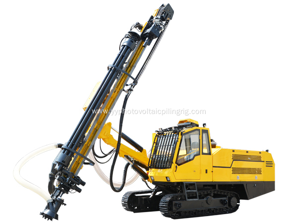 30m Integrated Full Hydraulic Crawler DTH Drilling Rig