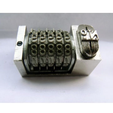 5-Digit Plunger Type Letterpress Numbering Machine