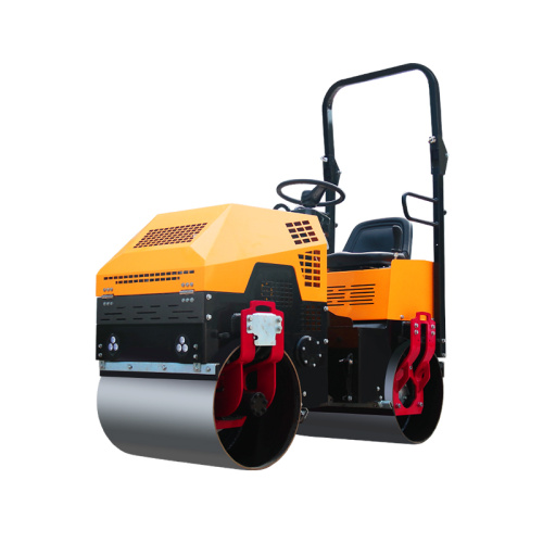 Smooth wheel vibratory roller