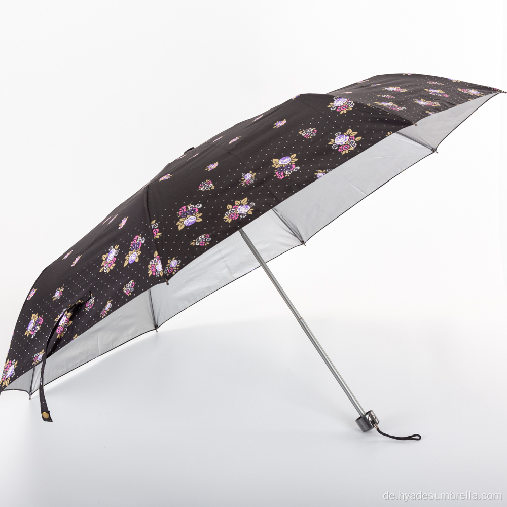 Schöner zusammenklappbarer Regenschirm für Reisen