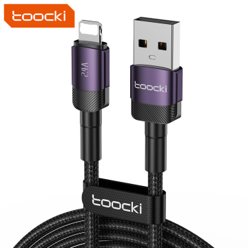 Toocki 1m/2m 20w USB C से लाइटनिंग पीडी फास्ट चार्जिंग केबल iPhone 11 12 13 13 14 प्रो मैक्स के लिए