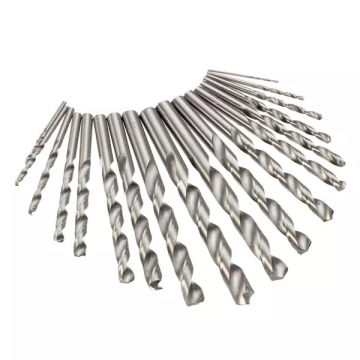 Bitas de perforación de giro de 25 piezas de buena calidad para perforación de acero a acero de metal para perforar