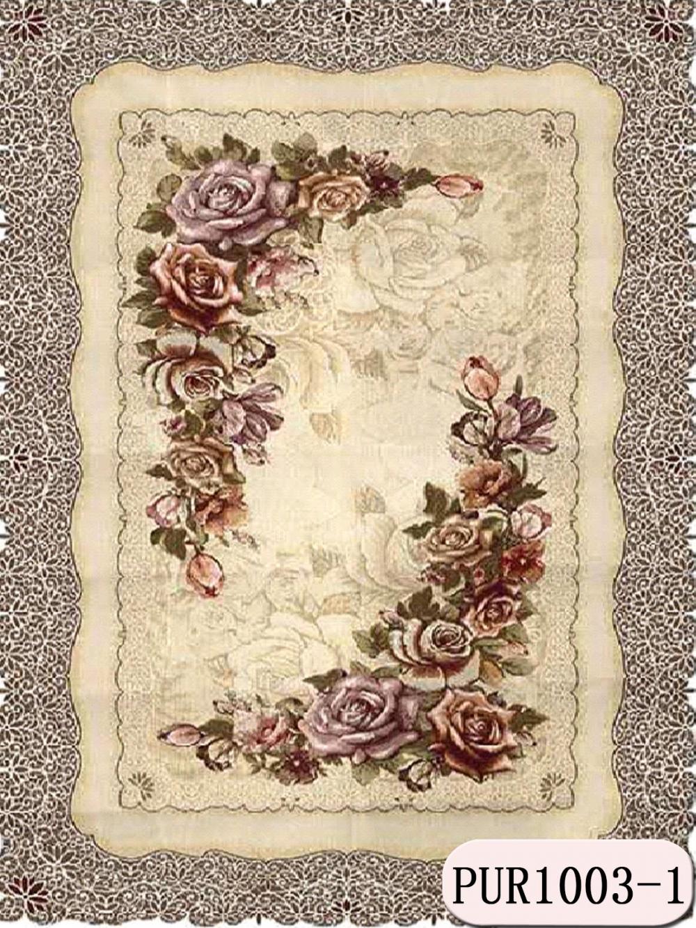 Simple Retro Pu Individual Tablecloth With Fabric Tablecloth, High ...