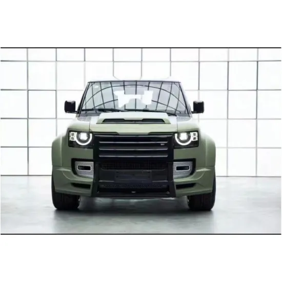CH Material Car Parts for Land Rover Defender 2017-90/110 L663 to Lumma Style - Front Rear Bumper Grille Side Skirt